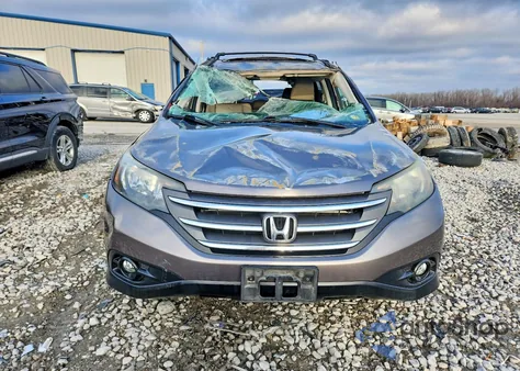 2013 Honda Cr-V Exl z USA, uszkodzony, nr VIN 5J6RM4H70DL071153